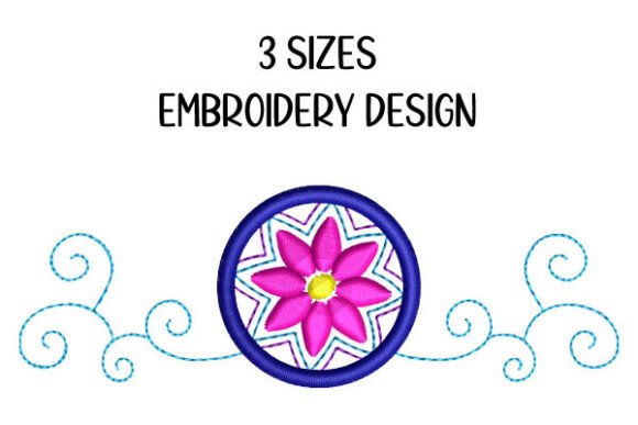 Floral Mandala Embroidery Ornamental Review