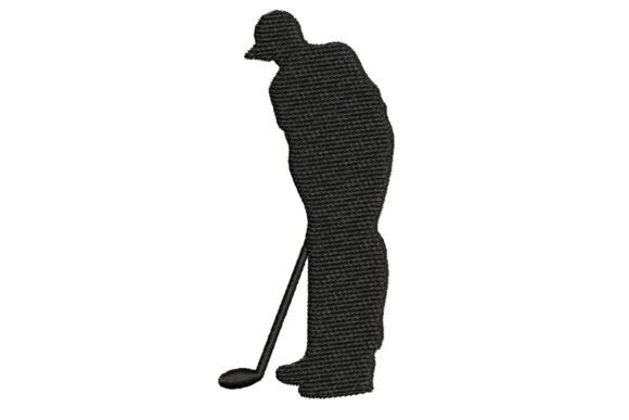 Golfer Silhouette Embroidery Design Review