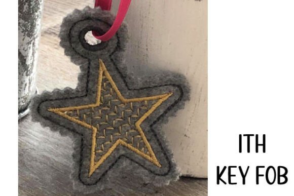 ITH Star Keychain Embroidery Design Review