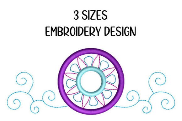 Mandala Flower with Swirls Embroidery Review