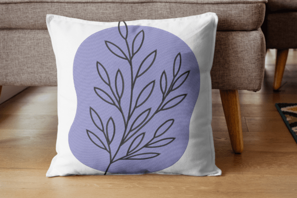 Purple Leaf Embroidery Design-Digital File Review