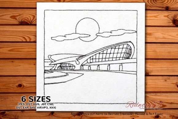 Quiet TWA Hotel Bluework Embroidery Review
