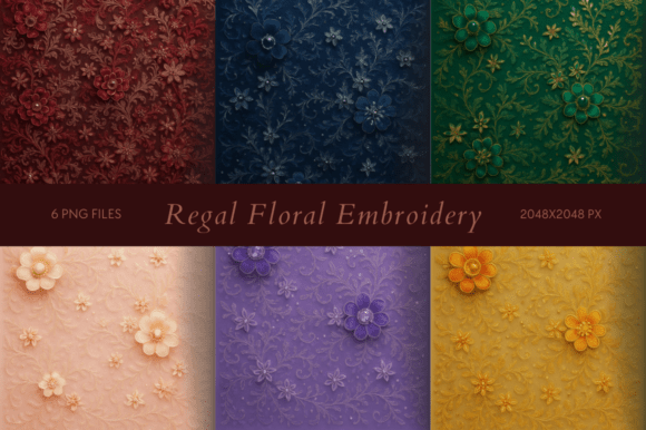Regal Floral Embroidery: A Designer's Review for Boutique Sweatshirts