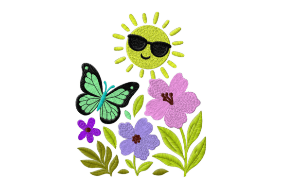 Summer Flowers Embroidery Design Review