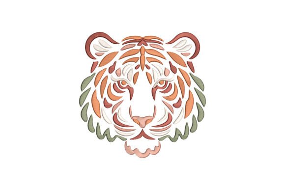 Tiger Floral Embroidery Review for Real Projects
