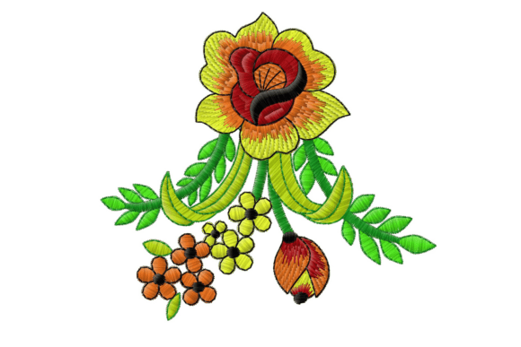 Traditional Bloom Embroidery: A Designer's Review for Boutique Apparel